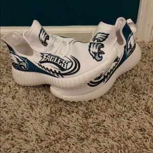 Philadelphia eagles sneakers.